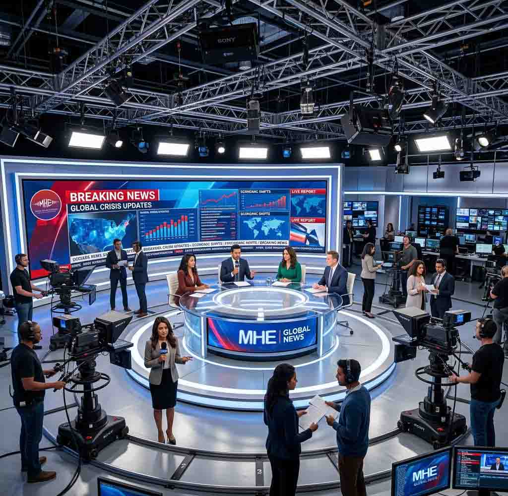 MHE broadcast studio